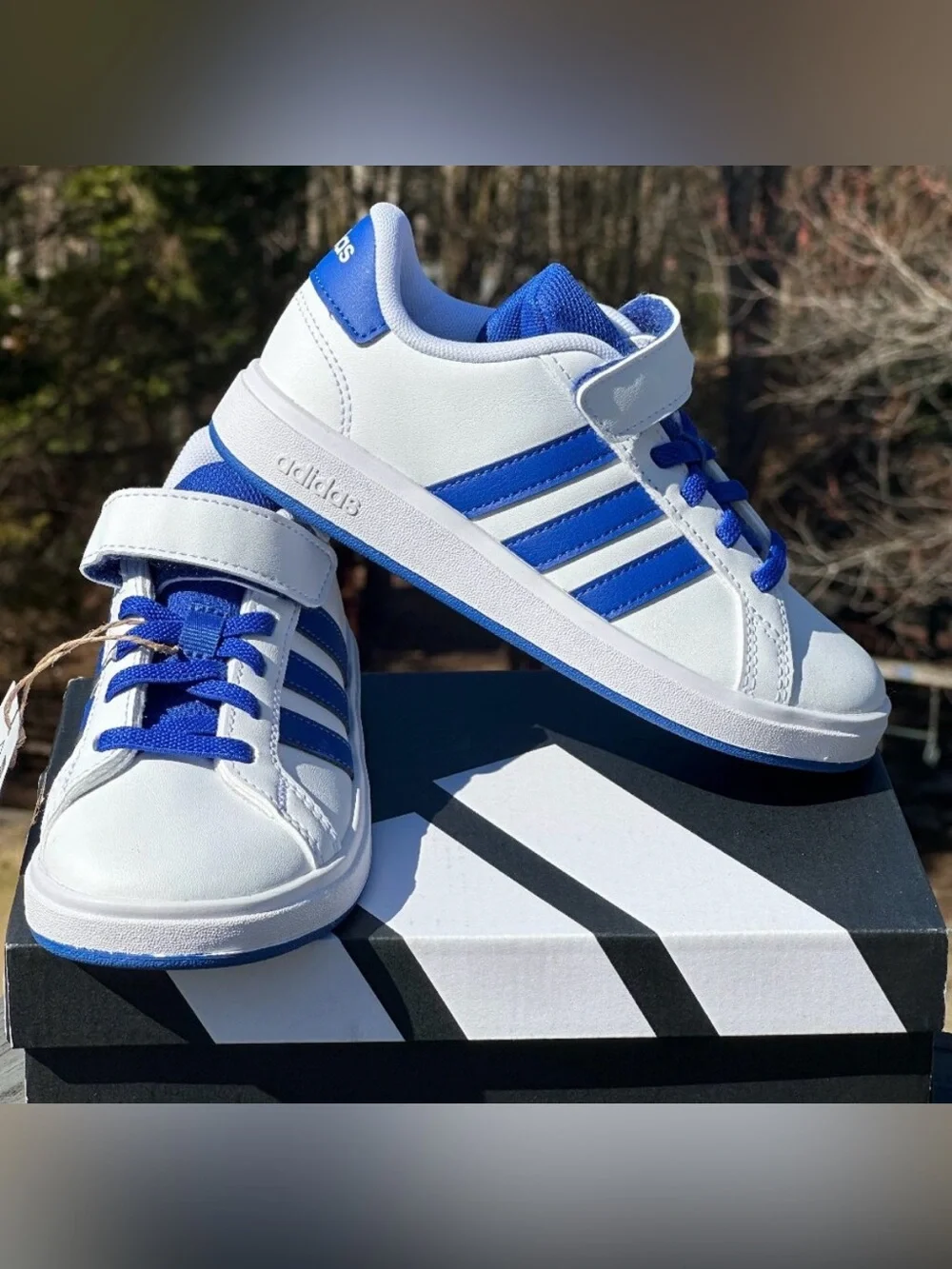 Adidas Grand Court 2.0 Youth Little Kid Casual Athletic Sneaker JQ8000 - 12K NEW
